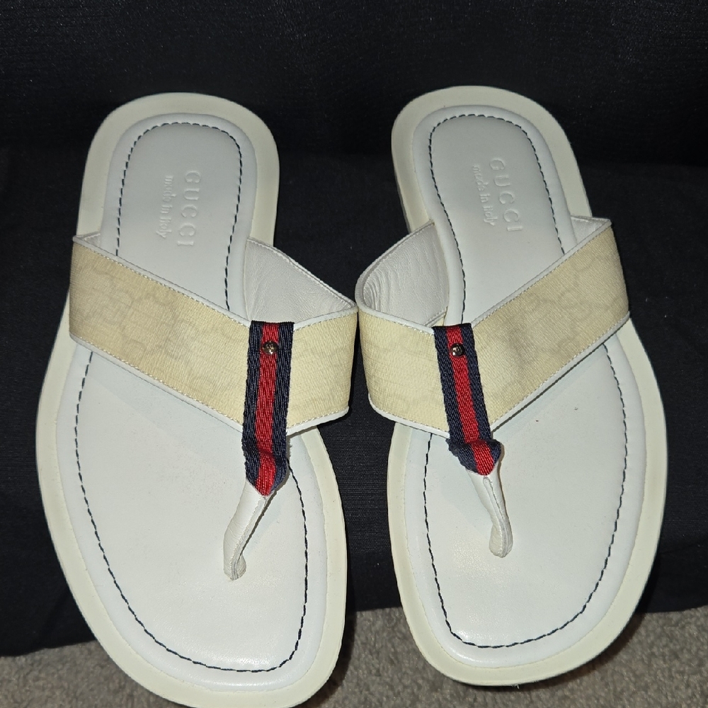 Authentic Gucci Flip Flops